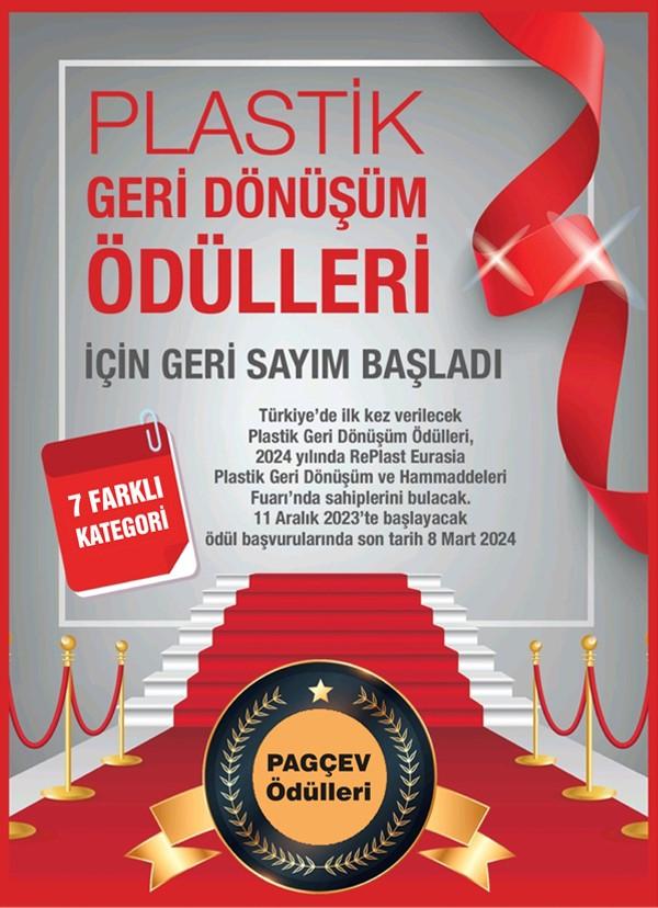 2024 PAGÇEV Plastik Geri Dönüşüm Ödülleri Başvuruları Açıldı