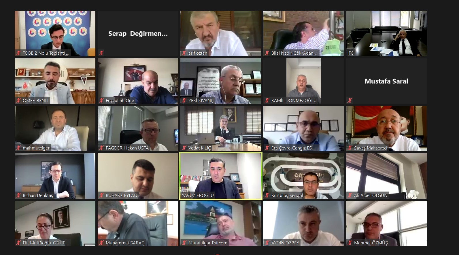 TOBB Atık ve Geri Dönüşüm Sanayi Meclisi Sektörün Sorunlarını Ele Aldı