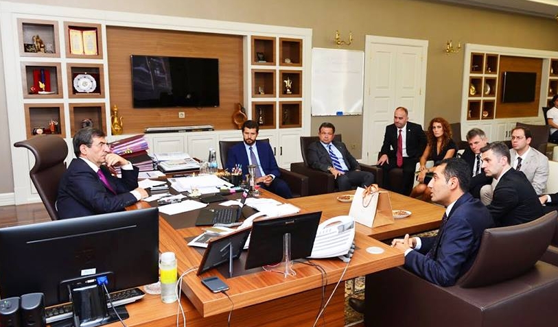 PAGEV - PAGÇEV Heyeti, Çevre ve Şehircilik Bakanı  İdris GÜLLÜCE ’yi makamında ziyaret etti…!