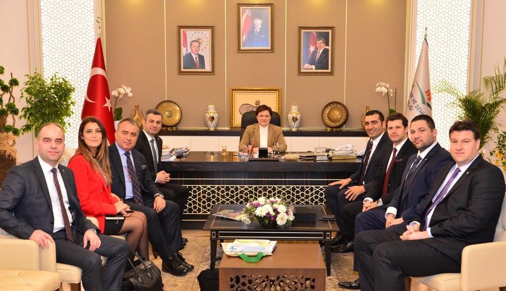 PAGEV-PAGÇEV’den Çevre ve Şehircilik Bakanlığı’na Ziyaret