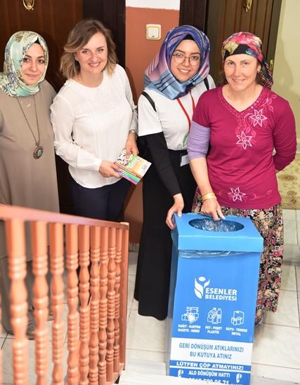 Esenler'de Geri Dönüşüm Her Hanede