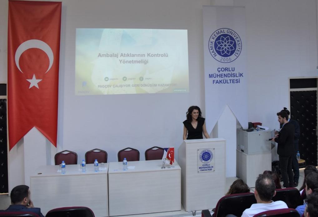 PAGÇEV 5. Çevre Mühendisleri Kariyer Günü Etkinliklerine Katıldı