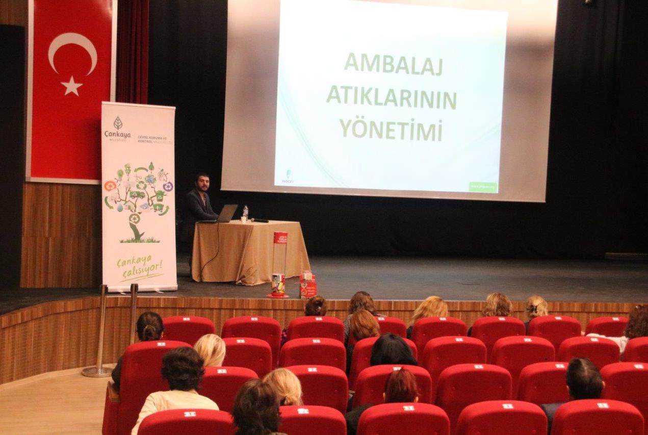 Çankaya'da Eğiticilere Çevreye Farkındalık Eğitimi Verildi