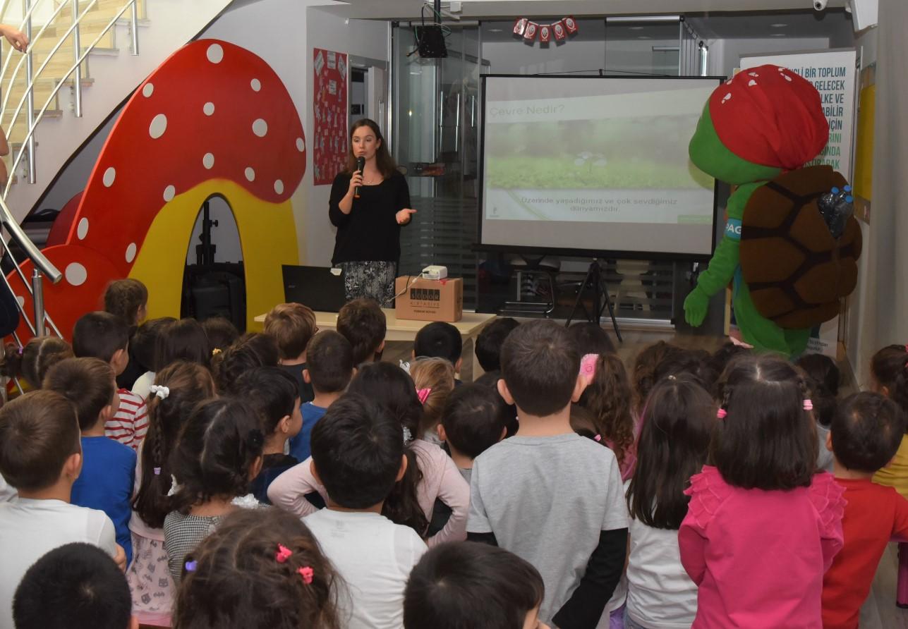 TOKİ Nilüfer Anaokulu Öğrencilerine Geri Dönüşüm Eğitimi